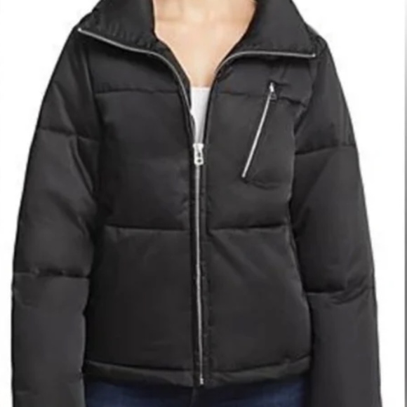 Sage, Satin Puffer Jacket - Picture 2 of 4